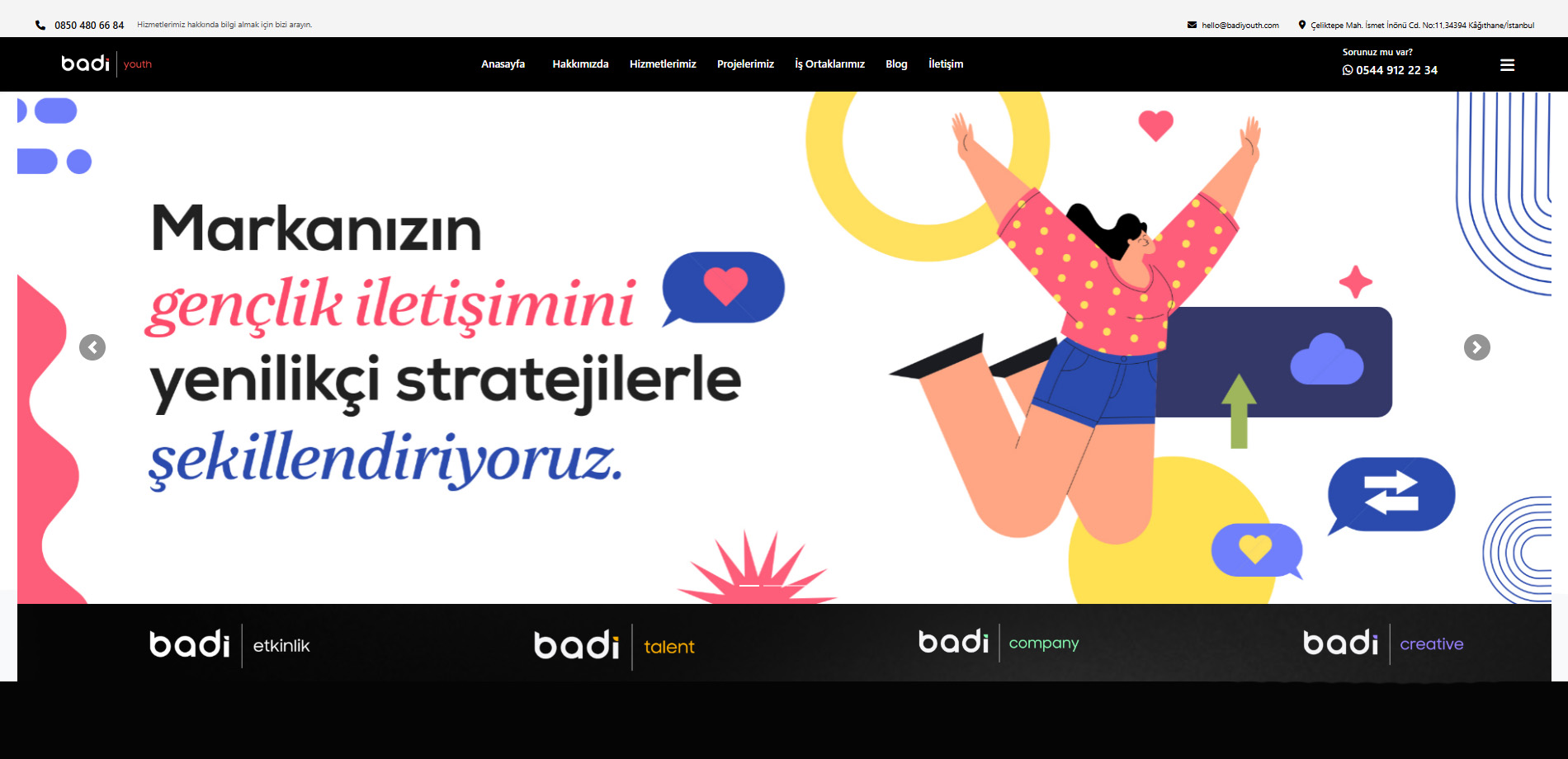 Badi Youth Website