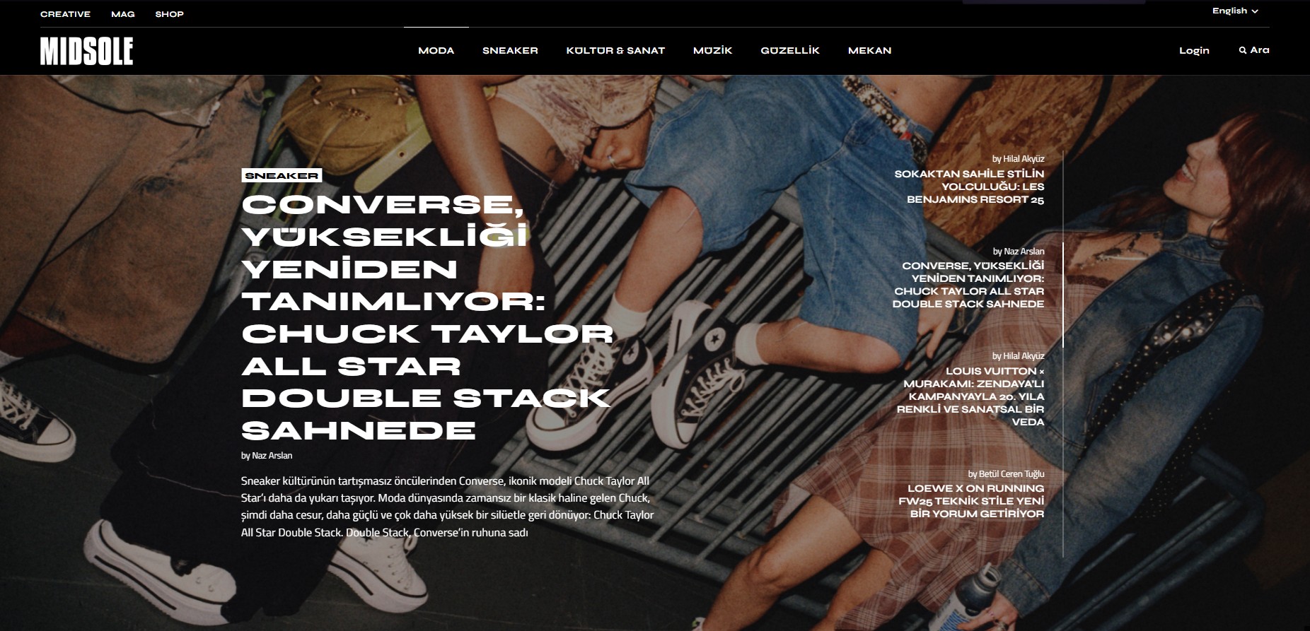 Midsole Website