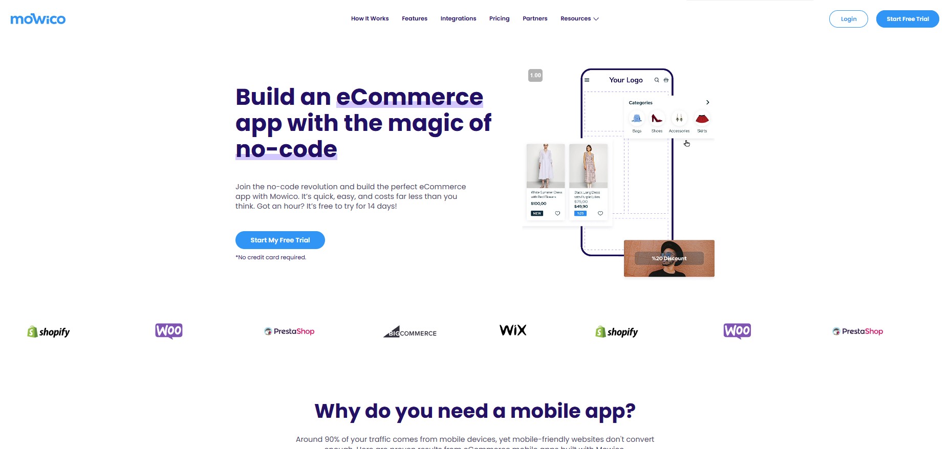 Mowico Website