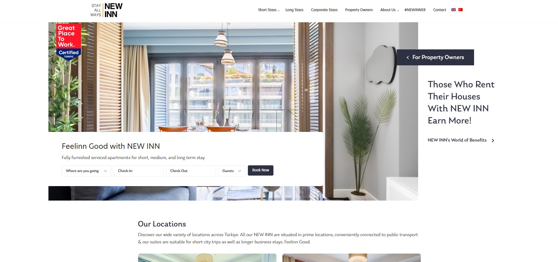 New Inn Website